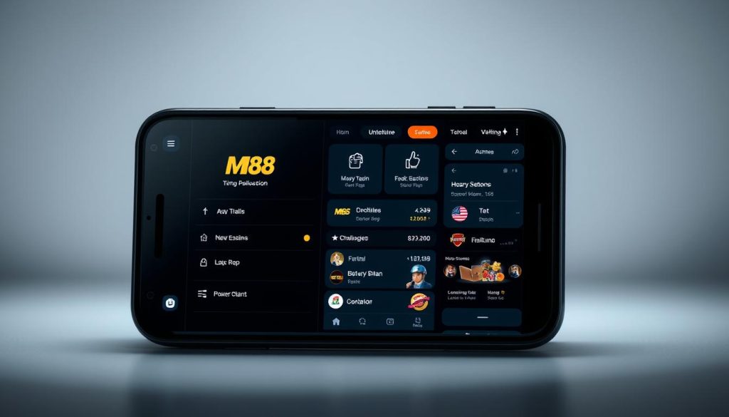 UX/UI design Mobile M88