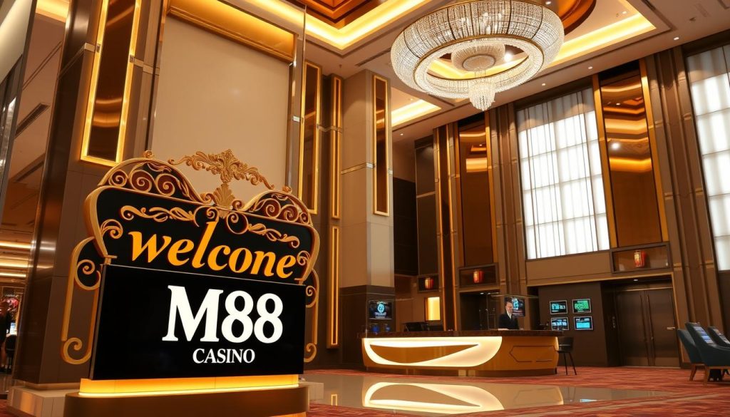 โบนัสต้อนรับและระบบความปลอดภัย M88 Casino